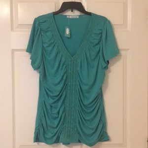 Maurices Teal Blouse